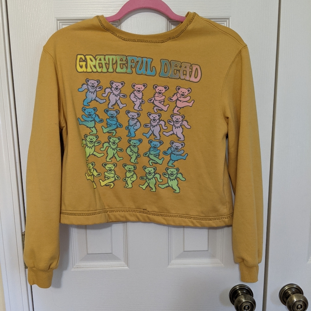 NWOT custom Grateful Dead dancing bears sweatshirt